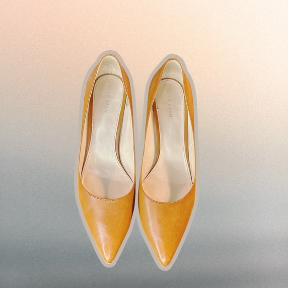 Cole Haan ‘Idala II’ Platform Pumps in “British Tanned Leather” Size 8.5 - Picture 4 of 13